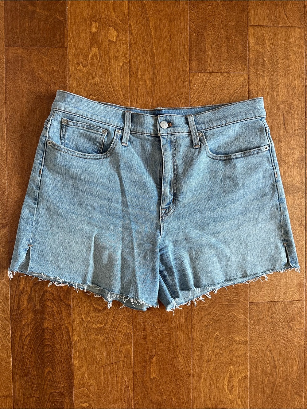 J. Crew Light Blue Denim Cutoff Shorts NWOT